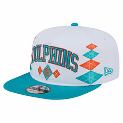 Miami Dolphins New Era Argyle 19TWENTY Adjustable Hat - White discount