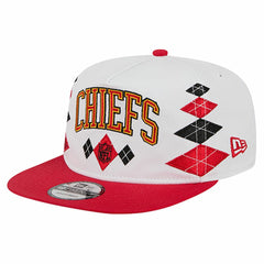 Kansas City Chiefs New Era Argyle 19TWENTY Adjustable Hat - White cheap
