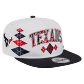 Houston Texans New Era Argyle 19TWENTY Adjustable Hat - White sale
