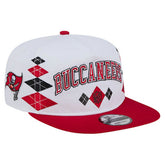 Tampa Bay Buccaneers New Era Argyle 19TWENTY Adjustable Hat - White on sale