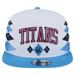 Tennessee Titans New Era Argyle 19TWENTY Adjustable Hat - White on sale
