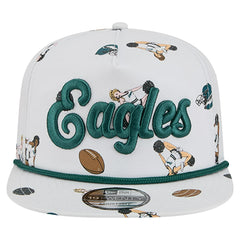 Philadelphia Eagles New Era Team Cheer 19TWENTY Snapback Hat - White cheap