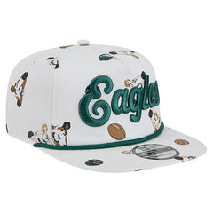 Philadelphia Eagles New Era Team Cheer 19TWENTY Snapback Hat - White cheap
