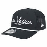 Las Vegas Raiders New Era Script 9SEVENTY Adjustable Hat - Black on sale