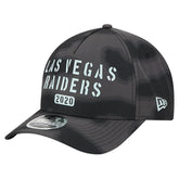 Las Vegas Raiders New Era Halftone Camo 9FORTY Hat - Gray sale