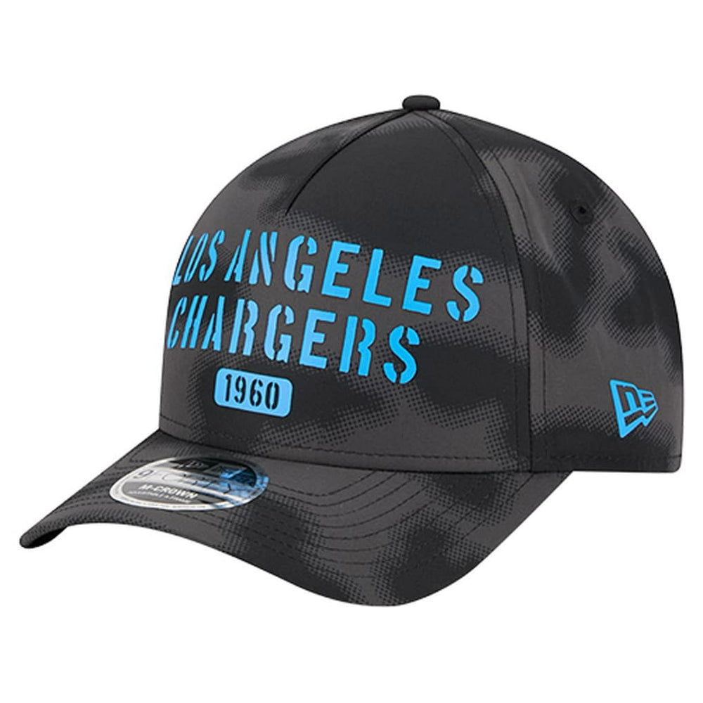 Los Angeles Chargers New Era Halftone Camo 9FORTY Hat - Gray for sale