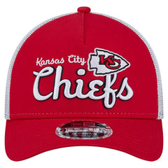 Kansas City Chiefs New Era Side Lines 9FORTY Adjustable Hat - Red for sale