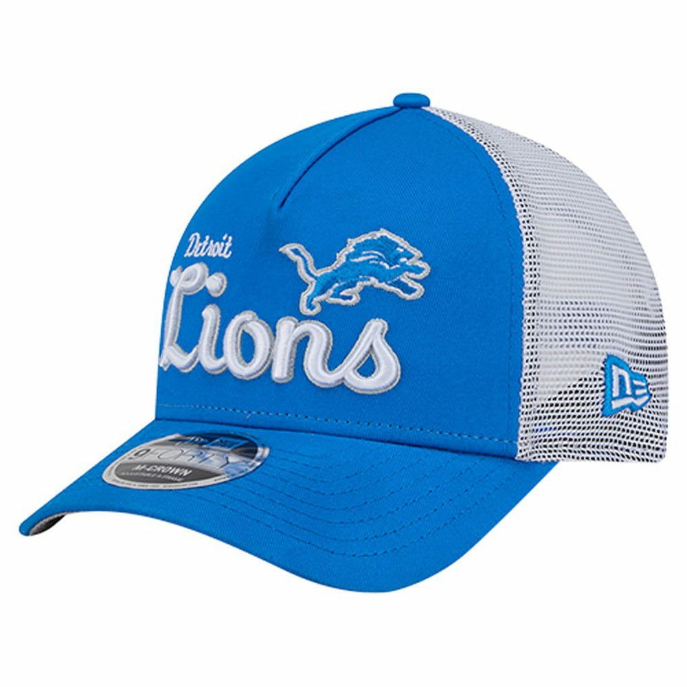 Detroit Lions New Era Side Lines 9FORTY Adjustable Hat - Blue online