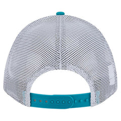 Miami Dolphins New Era Side Lines 9FORTY Adjustable Hat - Aqua discount