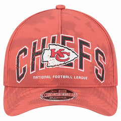 Kansas City Chiefs New Era Tie Dye Fade 9Forty M-Crown A-Frame Adjustable Hat - Red cheap