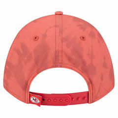 Kansas City Chiefs New Era Tie Dye Fade 9Forty M-Crown A-Frame Adjustable Hat - Red cheap