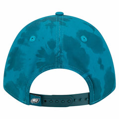Philadelphia Eagles New Era Tie Dye Fade 9Forty M-Crown A-Frame Adjustable Hat - Midnight Green online