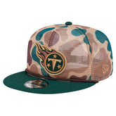 Tennessee Titans New Era Duck Camo 9FIFTY Snapback Hat - Camo on sale