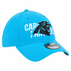 Carolina Panthers New Era Overlap Logo 39THIRTY Stretch Fit Hat - Blue for sale