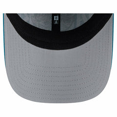 Jacksonville Jaguars New Era Overlap Logo 39THIRTY Stretch Fit Hat - Teal on sale