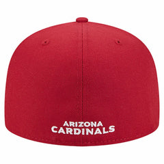 Arizona Cardinals New Era Overlap Wordmark 59FIFTY Fitted Hat - Cardinal outlet