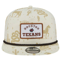 Houston Texans New Era Desert Rose 19TWENTY Adjustable Hat - Cream for sale