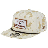 Miami Dolphins New Era Desert Rose 19TWENTY Adjustable Hat - Cream discount