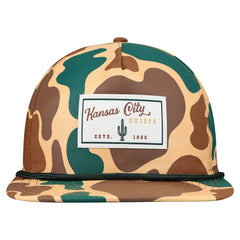 Kansas City Chiefs New Era Duck Rope 19TWENTY Snapback Hat - Camo for sale