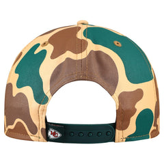 Kansas City Chiefs New Era Duck Rope 19TWENTY Snapback Hat - Camo for sale