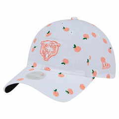 Chicago Bears New Era Women's Fruit Pattern 9TWENTY Adjustable Hat - White on sale