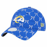Los Angeles Rams New Era Women's Ribbon 9TWENTY Adjustable Hat - Royal discount