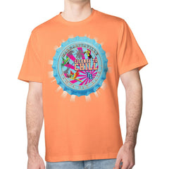 Tampa Bay Rays Margaritaville Chill Bottle Cap Classic T-Shirt - Orange