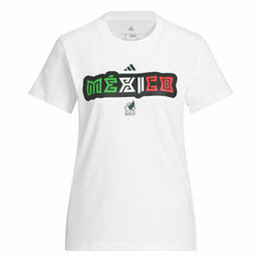 Mexico National Team Women's Jersey Hook T-Shirt - White | Adidas shop