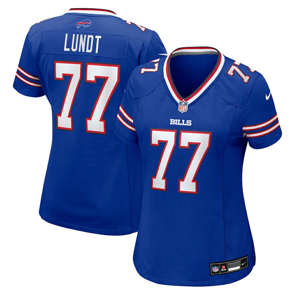 Chase Lundt Buffalo Bills Women's Team Game Jersey - Royal | Nike discount
