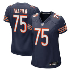 Ozzy Trapilo Chicago Bears Women's Team Game Jersey - Navy | Nike outlet