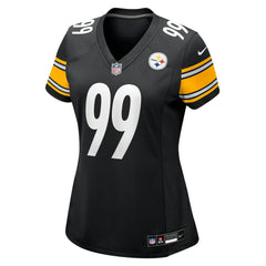Derrick Harmon Pittsburgh Steelers Women's Team Game Jersey - Black | Nike online