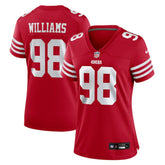 Mykel Williams San Francisco 49ers Women's Team Game Jersey - Scarlet | Nike sale