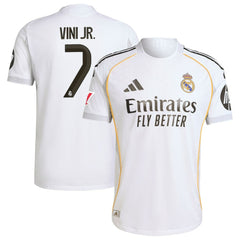 Vini Jr. Real Madrid 2025/26 Home Jersey - White | Adidas cheap