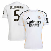 Jude Bellingham Real Madrid 2025/26 Home Replica Jersey - White | Adidas shop
