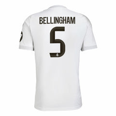 Jude Bellingham Real Madrid 2025/26 Home Replica Jersey - White | Adidas shop