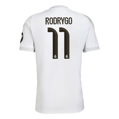 Rodrygo Real Madrid 2025/26 Home Replica Jersey - White | Adidas outlet