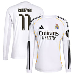 Rodrygo Real Madrid 2025/26 Home Replica Jersey - White | Adidas online