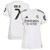 Vini Jr. Real Madrid Women's 2025/26 Home Replica Jersey - White | Adidas on sale