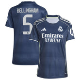 Jude Bellingham Real Madrid Women's 2025/26 Away Replica Player Jersey - Blue | Adidas outlet
