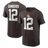 Shedeur Sanders Cleveland Browns 2025 NFL Draft Name & Number T-Shirt - Brown | Nike on sale