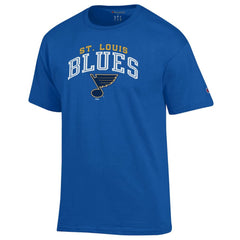 St. Louis Blues Champion Primary Logo T-Shirt Royal