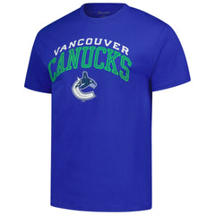 Vancouver Canucks Champion Primary Logo T-Shirt Royal