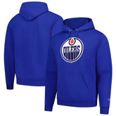 Edmonton Oilers Champion Primary Logo 1-Hit Pullover Hoodie Royal