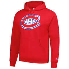 Montreal Canadiens Champion Primary Logo 1-Hit Pullover Hoodie Red