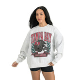 Tampa Bay Buccaneers Gameday Couture Women's Heritage Premium Fleece Pullover Sweatshirt - Gray cheap