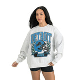 Detroit Lions Gameday Couture Women's Heritage Premium Fleece Pullover Sweatshirt - Gray sale