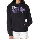 Colorado Rockies Starter Women's Fireworks Fleece Tri-Blend Pullover Hoodie - Black