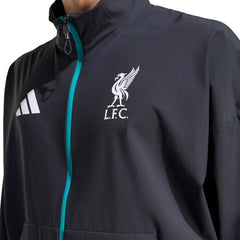 Liverpool 2025/26 Club Anthem Full-Zip Jacket - Black | Adidas sale