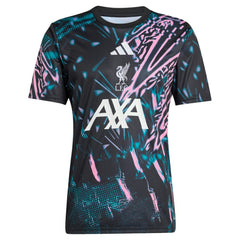 Liverpool 2025/26 Pre-Match Training Jersey - Black | Adidas discount