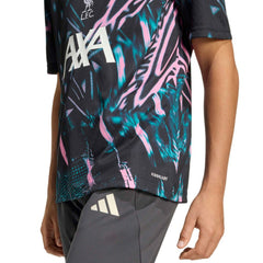 Liverpool Youth 2025/26 Pre-Match Training Jersey - Black | Adidas on sale